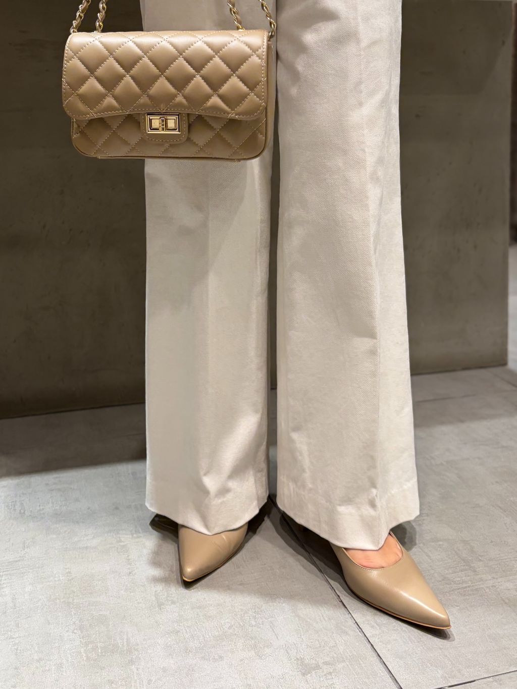 SHEARLING KNITのコーディネートスナップ（Tomoka）｜NOBLE（ノーブル