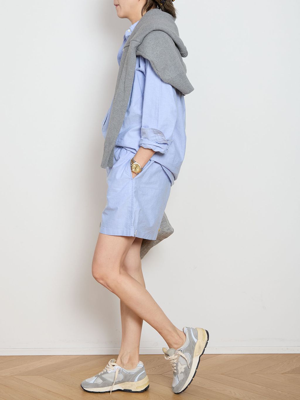 OXFORD ボタンダウン シャツのコーディネートスナップ（MUSE）｜MUSE