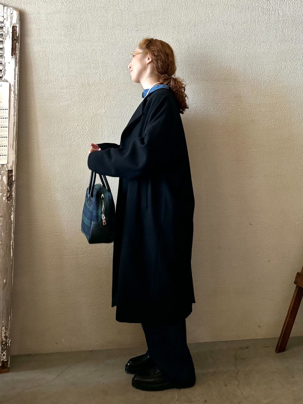 ツィード サスペンダーパンツのコーディネートスナップ（OE）｜journal