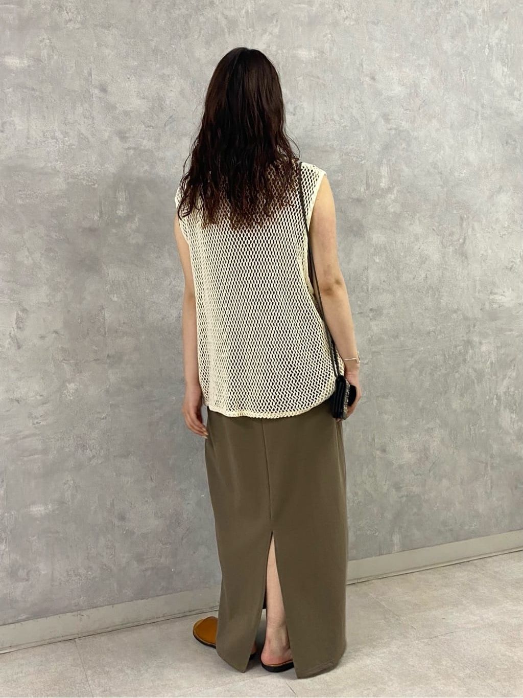 メッシュ タンクのコーディネートスナップ（A.S）｜journal standard