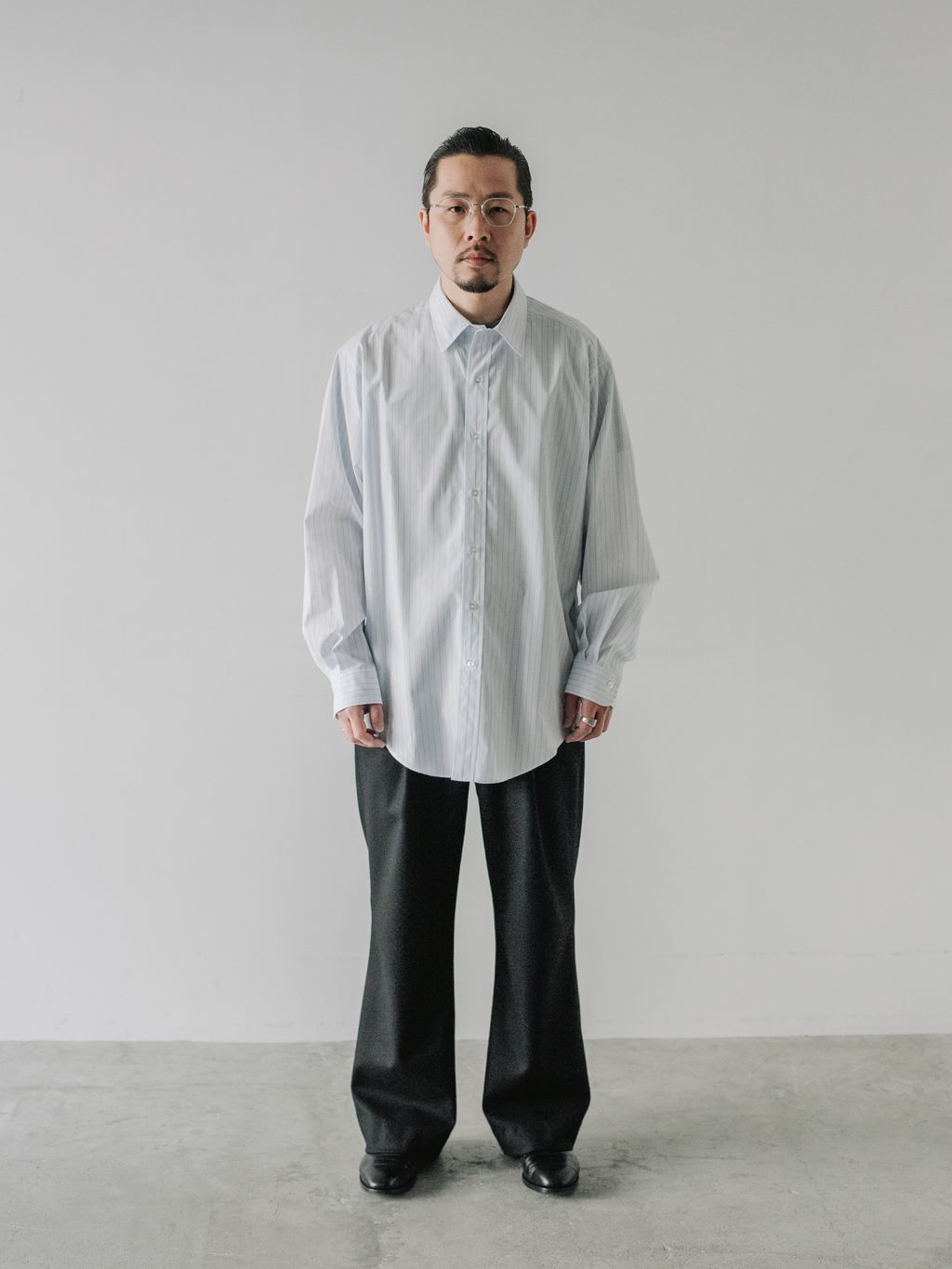 LE / エルイー】 EX WIDE RG SH：シャツのコーディネートスナップ