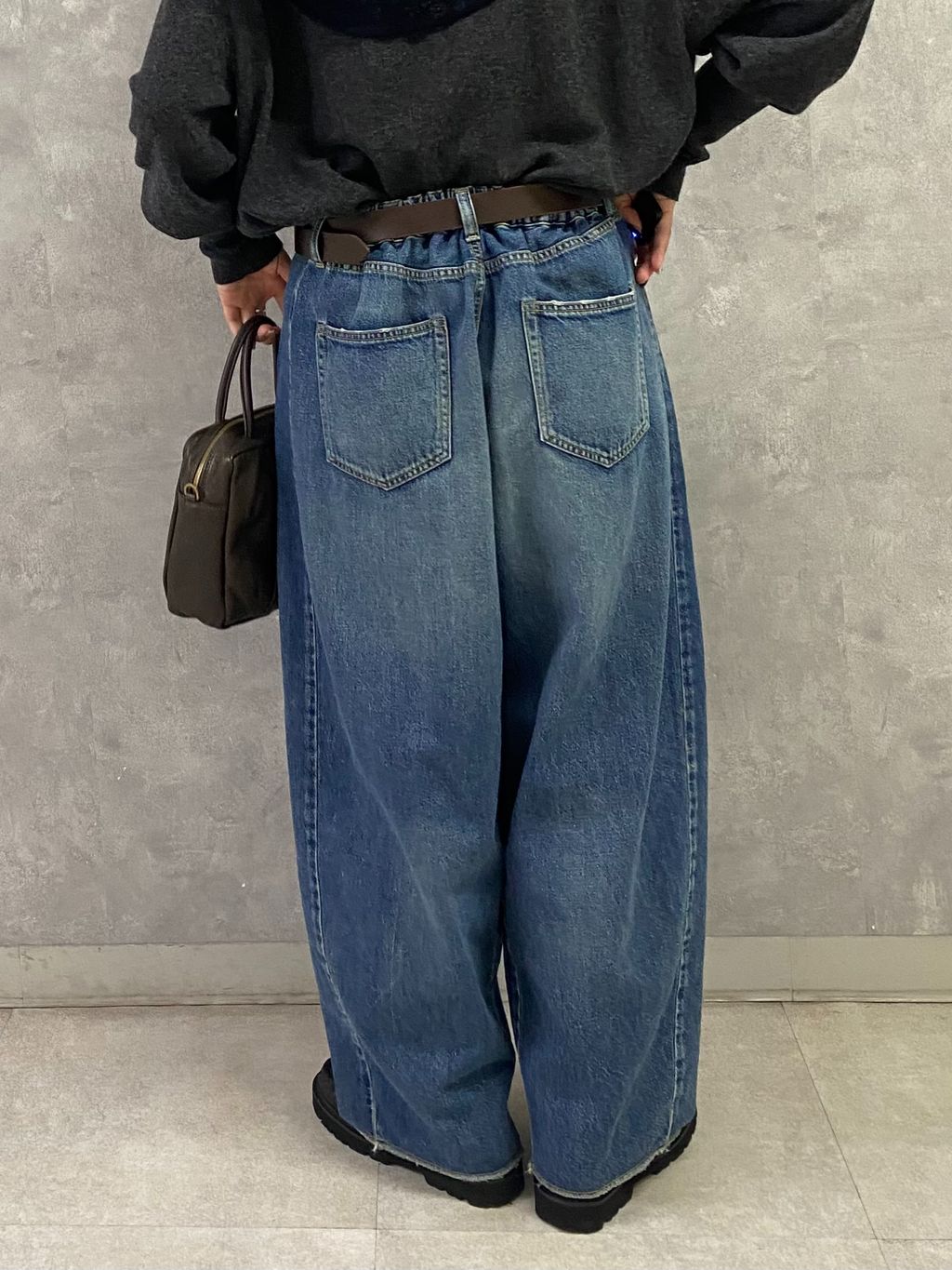 ジャーナルスタンダードラックス　デニムスウィッチパンツ　M 1回着用のみ 追加4》11OZデニム スウィッチパンツのコーディネートスナップ（A.S