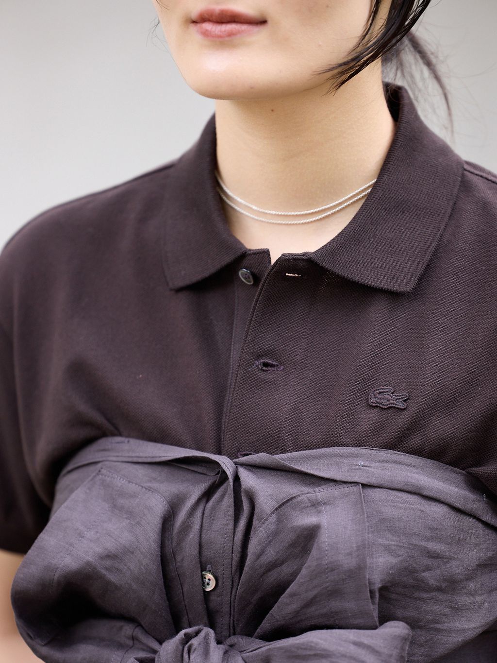 LACOSTE/ラコステ 別注 POLO SHIRTS ポロシャツ PF013J-99の