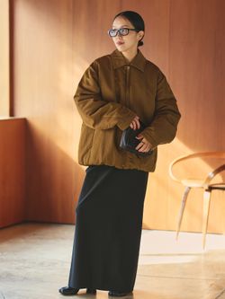 Plage別注 CALUX キャラクス ジップ プルオーバー (ブラック) plage（プラージュ）の「《予約》【CALUX/キャラクス】別注 ZIPプル