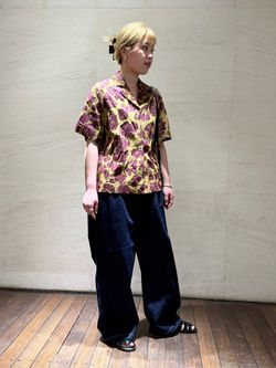 接触冷感】アイシーリラックスデニムのコーディネートスナップ