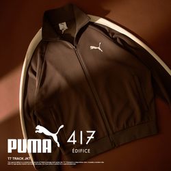 PUMA × 417】深みのブラウンが導く、大人のトラックジャケット登場