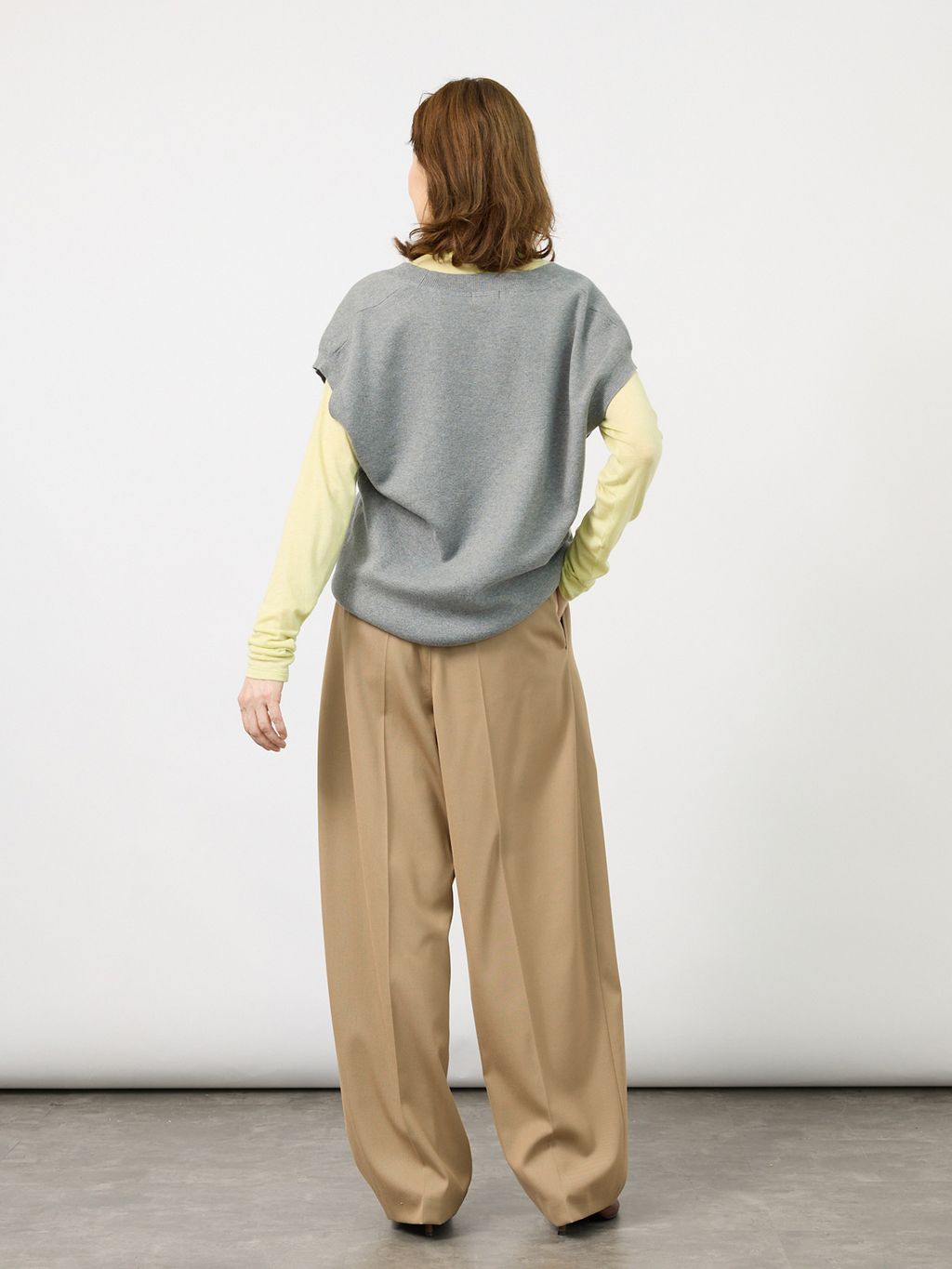予約》2タックパンツのコーディネートスナップ（VERMEIL Online Store