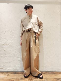 SUNDAY ハンサムチノパンツのコーディネートスナップ（N.N）｜journal