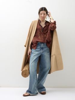 ULTRASUEDE COAT（ノーカラーコート）｜L'Appartement（アパルトモン