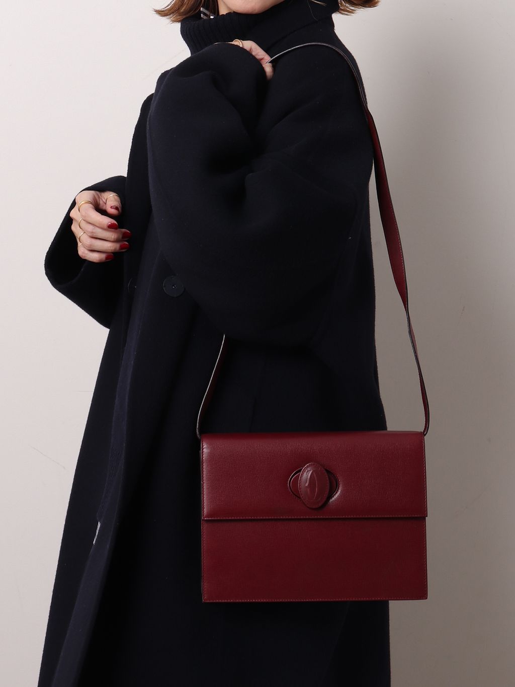 VINTAGE CARTIER/カルティエ】Must de cartier ショルダーバッグの