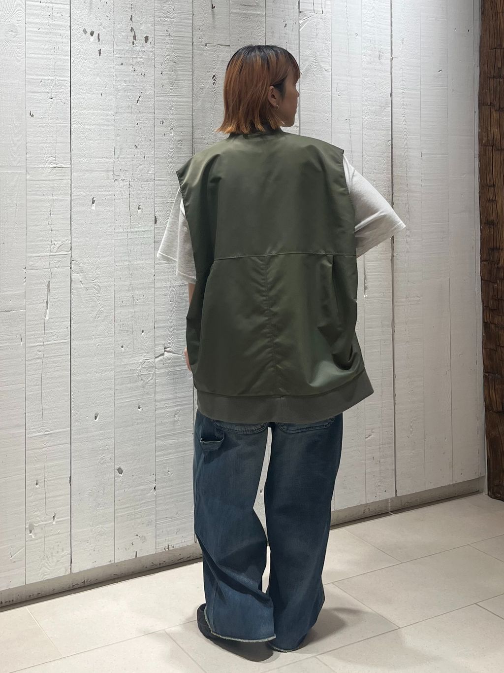ナイロンMA1 ベストのコーディネートスナップ（K.M）｜journal