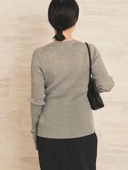 追加予約》R'IAM RIB SEER プルオーバーのコーディネートスナップ