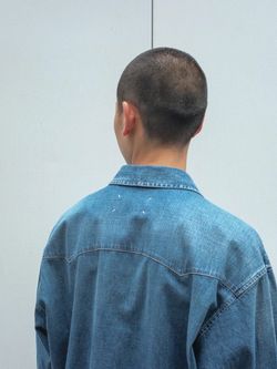 MAISON MARGIELA(メゾン マルジェラ) BICOLOR DENIM SHIRTの