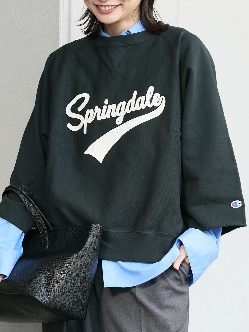 別注【CHAMPION/チャンピオン】for JS カットオフスウェットの