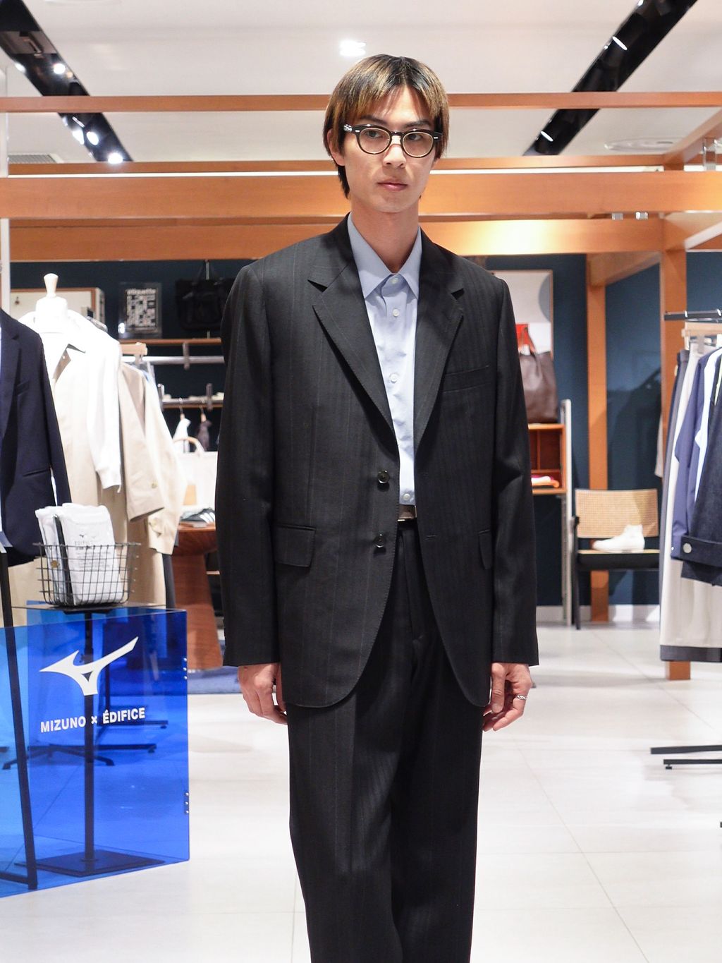 AURALEE (オーラリー) BLUEFACED WOOL JACKETのコーディネートスナップ