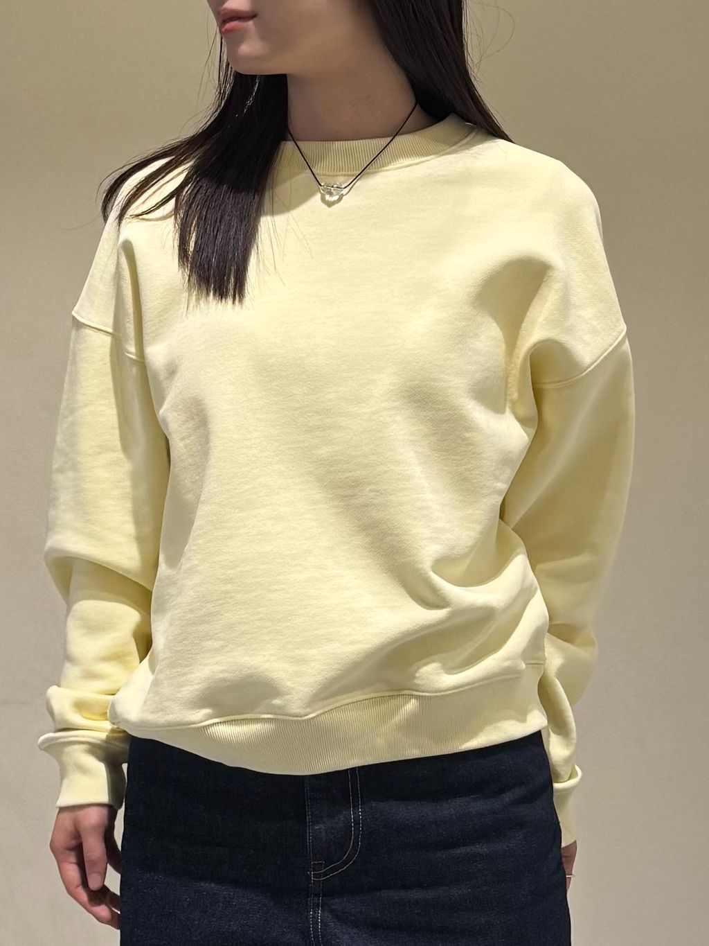 追加5 ULTデニムハイライズルーズ5PKTのコーディネートスナップ