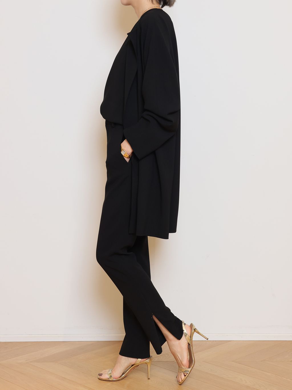 トリアセGG ノースリーブプルオーバーのコーディネートスナップ（MUSE