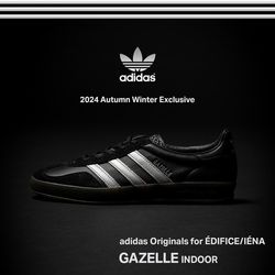 adidas GAZELLE INDOOR EDIFICE別注 10/11(金)販売開始】別注 adidas GAZELLE INDOOR｜IENA｜IENA