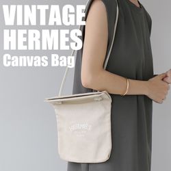 RECOMMEND！VINTAGE HERMES Canvas bag｜DECOUVERTE｜ブログ