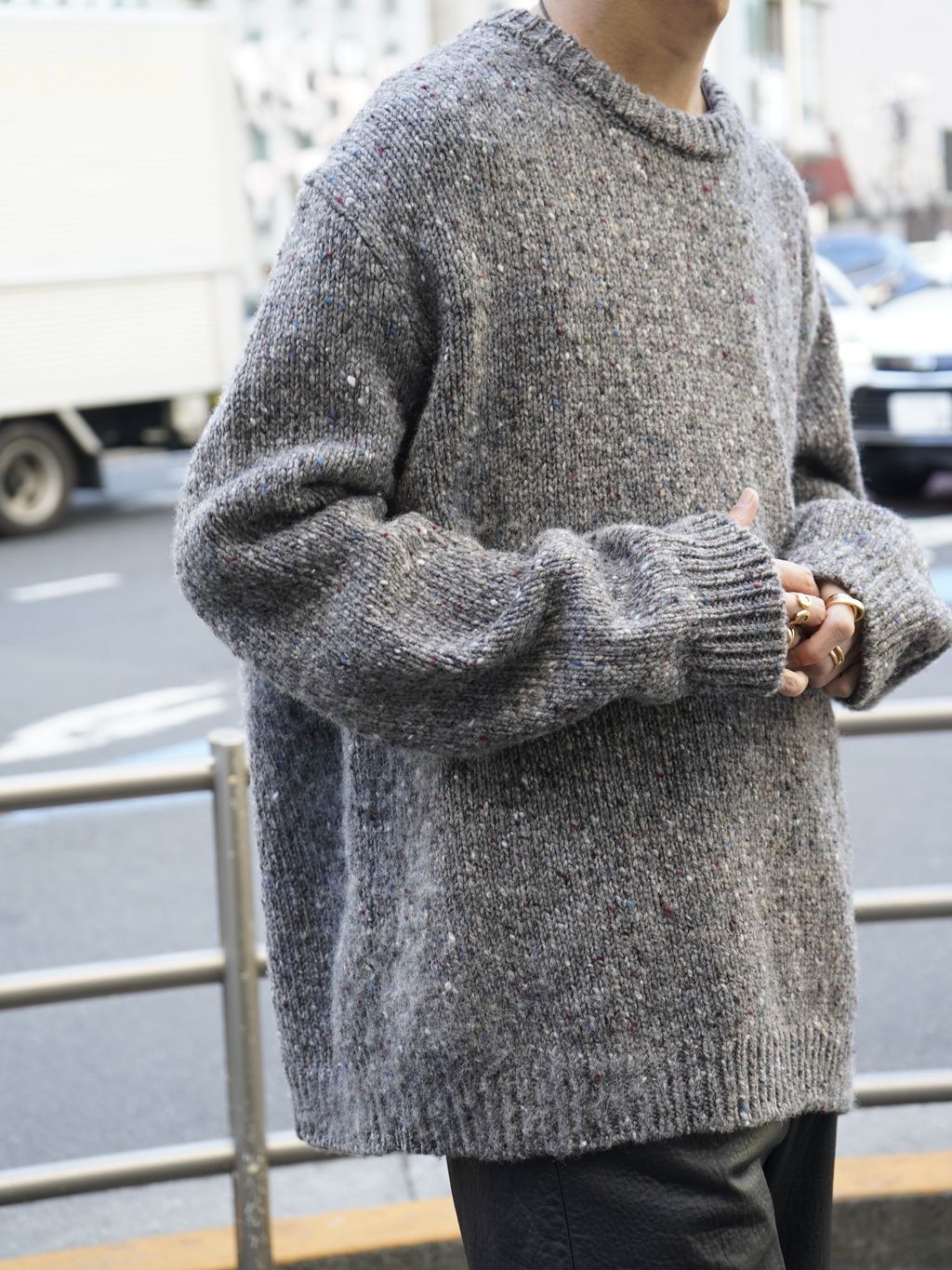 MAISON MARGIELA (メゾン マルジェラ) 3G WOOL NEP C/N ニットの