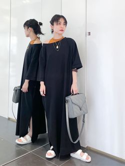 追加》BIO WASH DRESS：ワンピースのコーディネートスナップ（MINNY