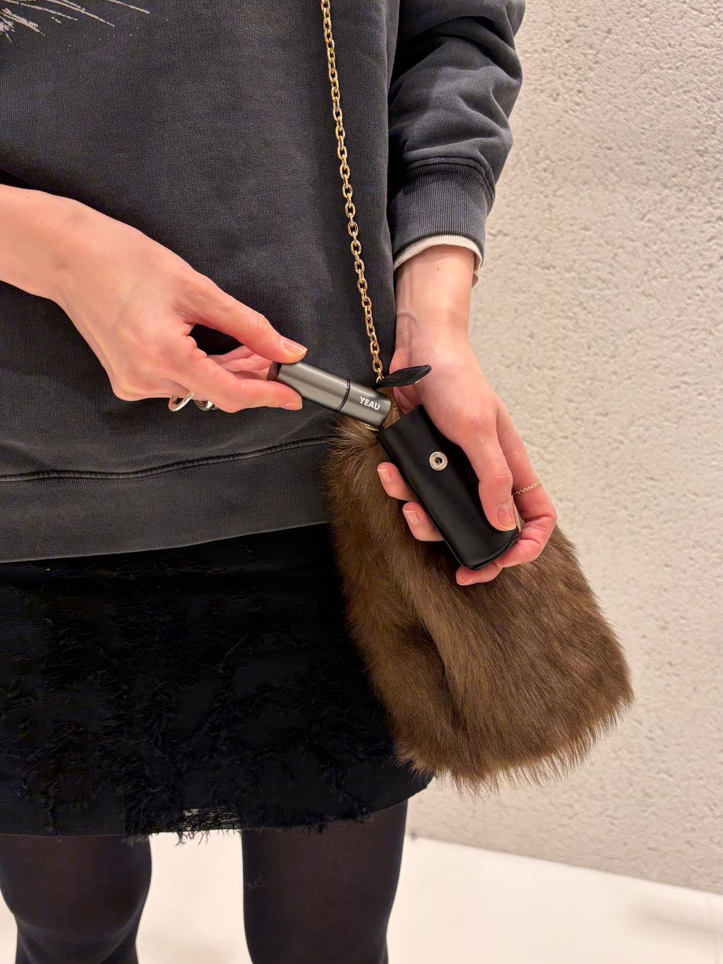 &MyuQ / アンドミューク 別注 LIP ケースのコーディネートスナップ