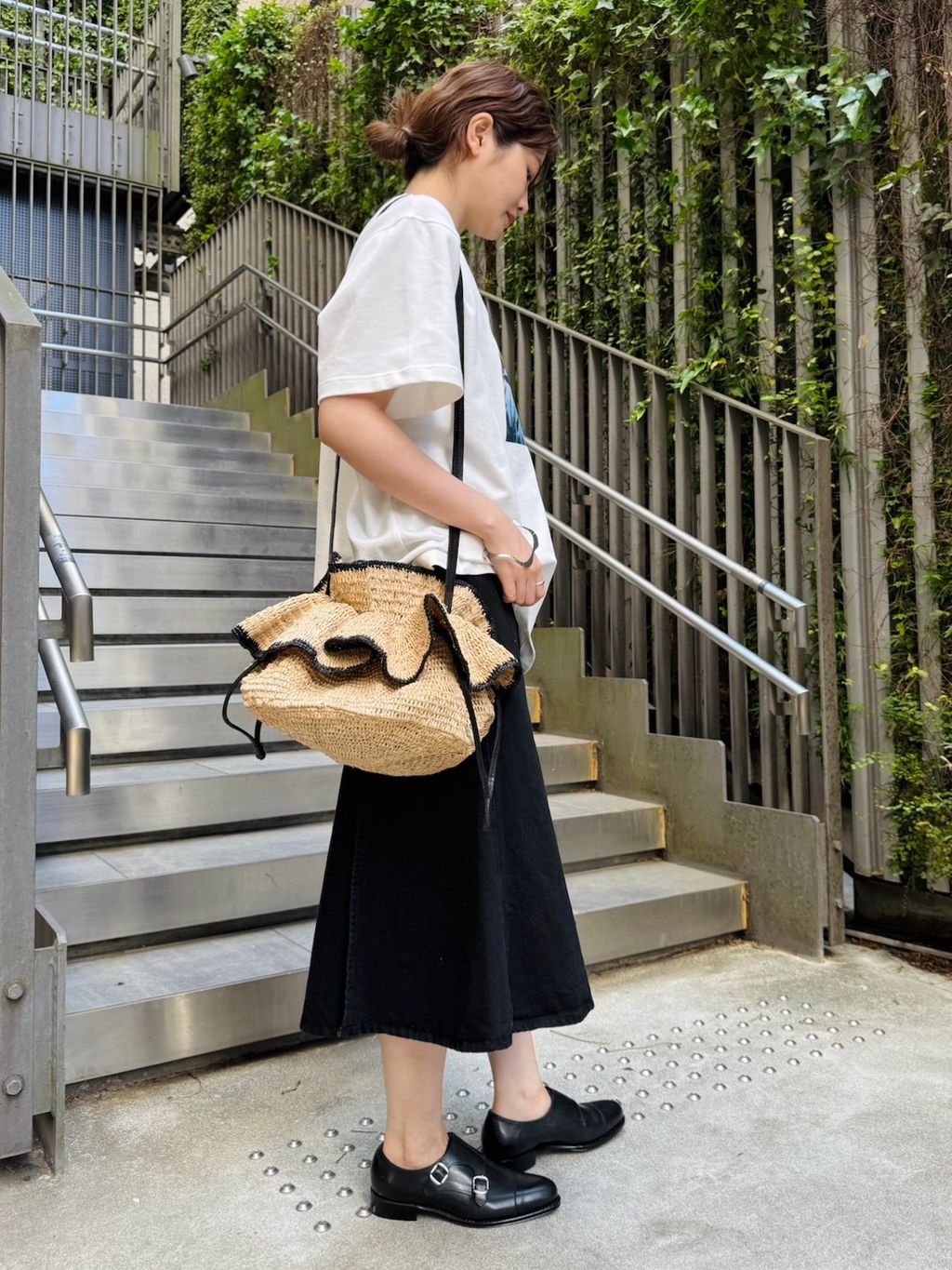 OPERA SPORT/オペラスポーツ】VICTORIA DENIM SKIRTのコーディネート