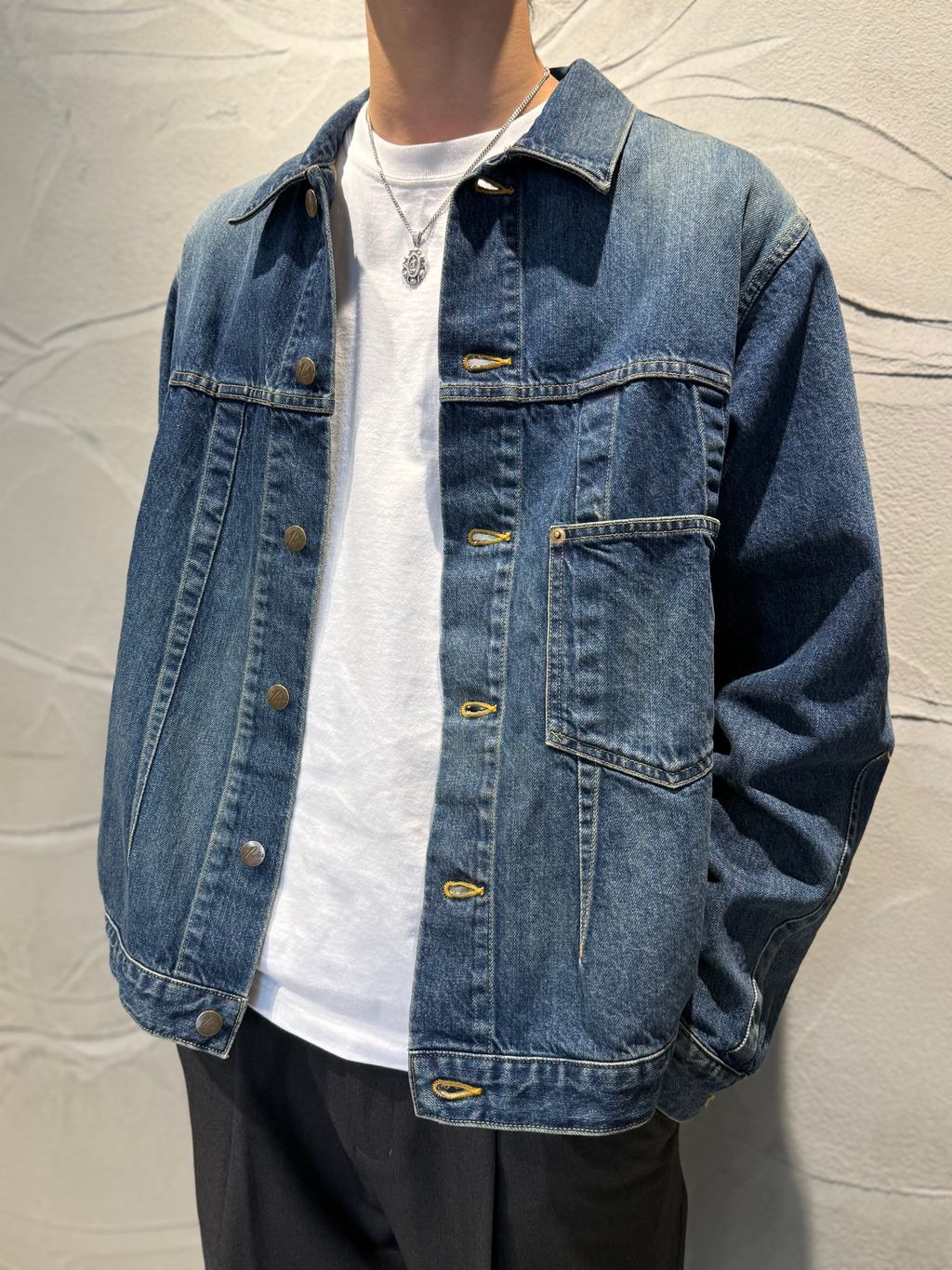 NEEDLES/ニードルズ Darts Jean Jacket - 12oz Denimのコーディネート