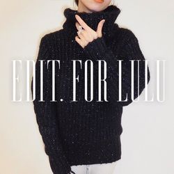 秋冬の着こなしに欠かせないニット＆マフラー｜EDIT. FOR LULU