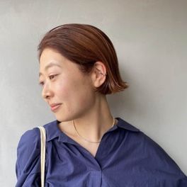 40リネン 2WAYギャザーワンピースのコーディネートスナップ（Y.S