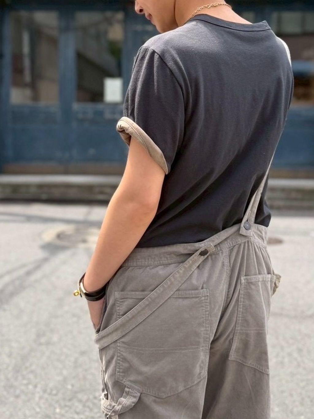 STAMMBAUM/シュタンバウム】 Corduroy Overallのコーディネート
