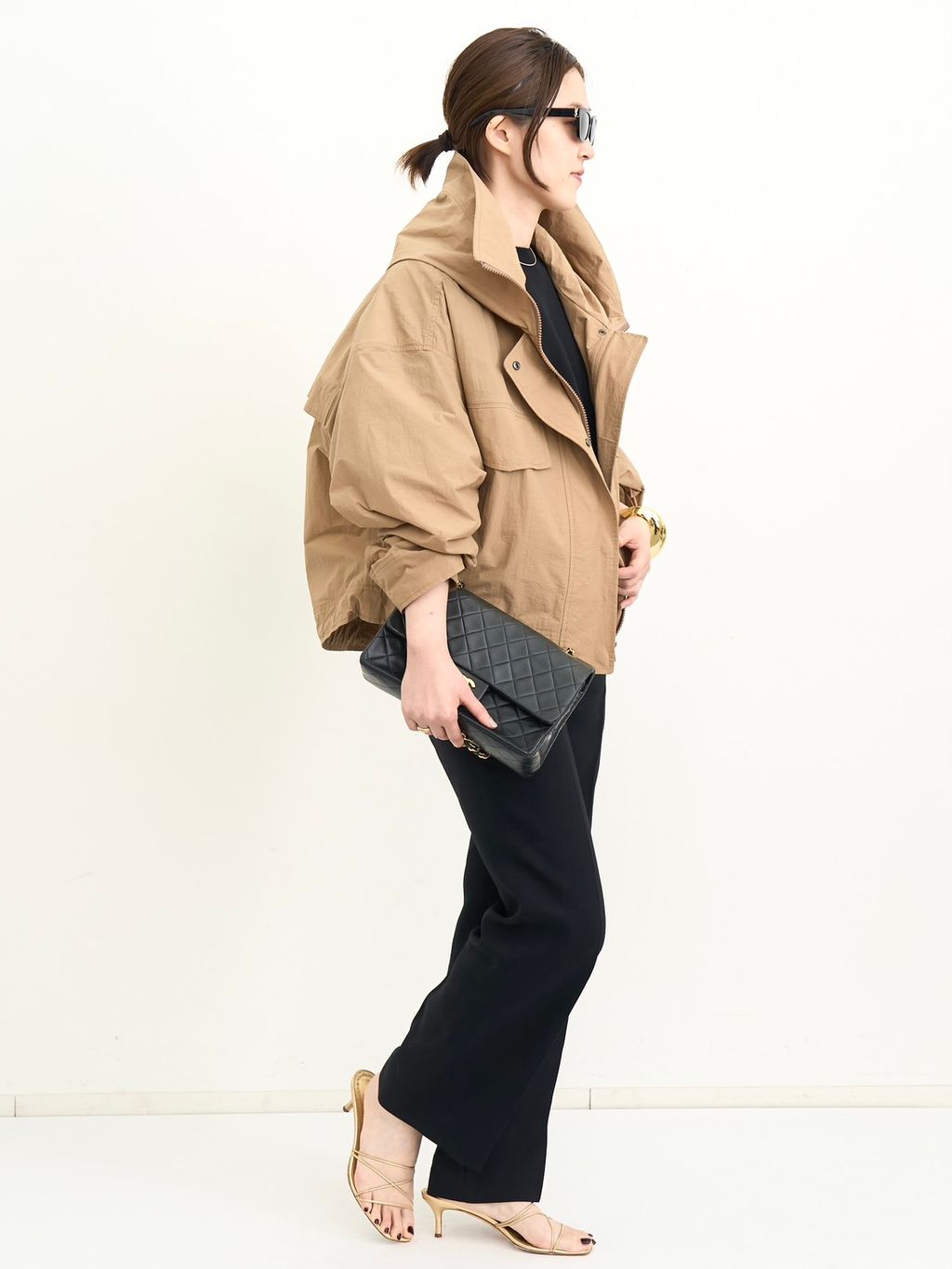 MINITZ/ミニッツ】 NYLON BLOUSONのコーディネートスナップ（STAFF K