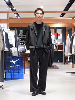 AURALEE (オーラリー) ULTRA FINE TROPICAL WOOL ZIP ブルゾンの