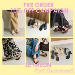 LE TALON | PRE ORDER 10%OFFおすすめシューズ！｜LE TALON｜ブログ