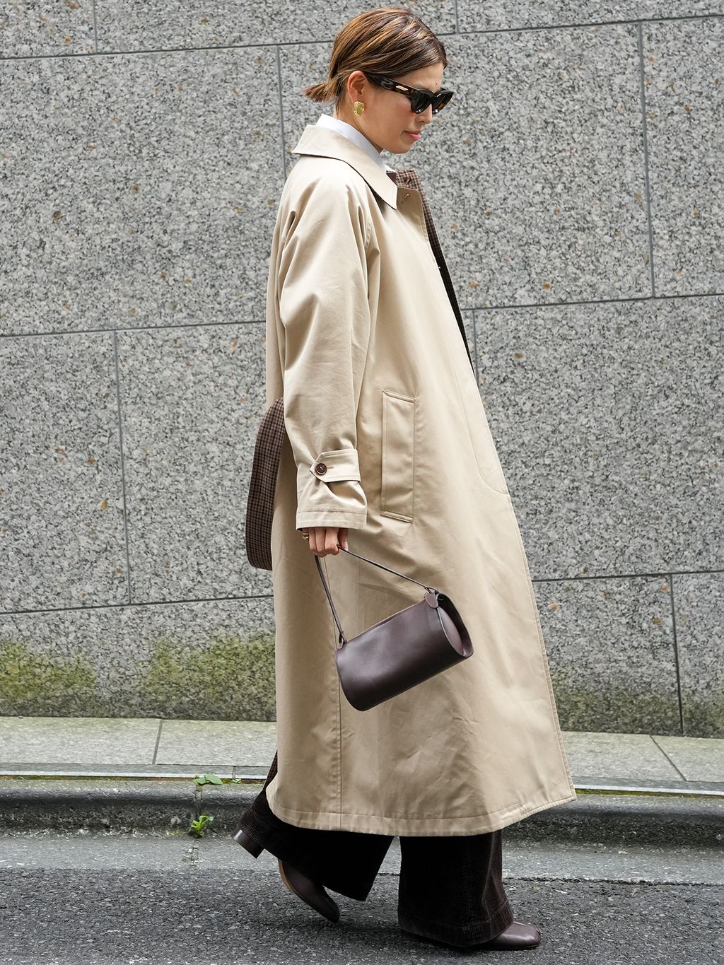 MACKINTOSH/マッキントッシュ】REVERSIBLE COATのコーディネート