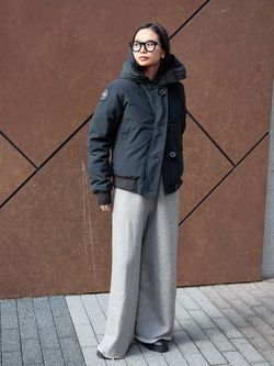 CANADA GOOSE/カナダグース】Labrador Bomber Black Labelの