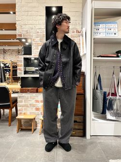 Barbour / バブアー 別注 デニムトランスポートのコーディネート