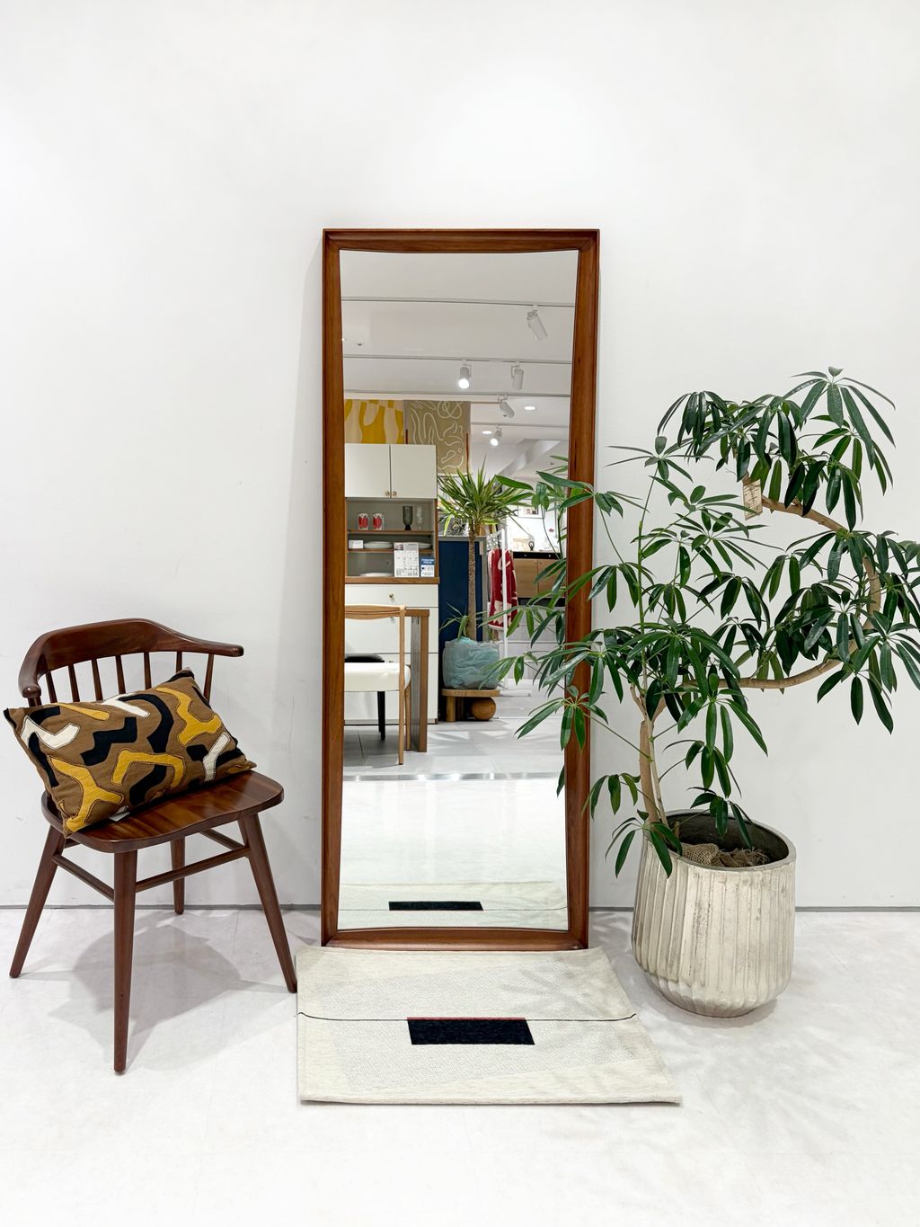 予約》《大型家具》TRESTLES STYLE MIRROR トラッセル ミラーの
