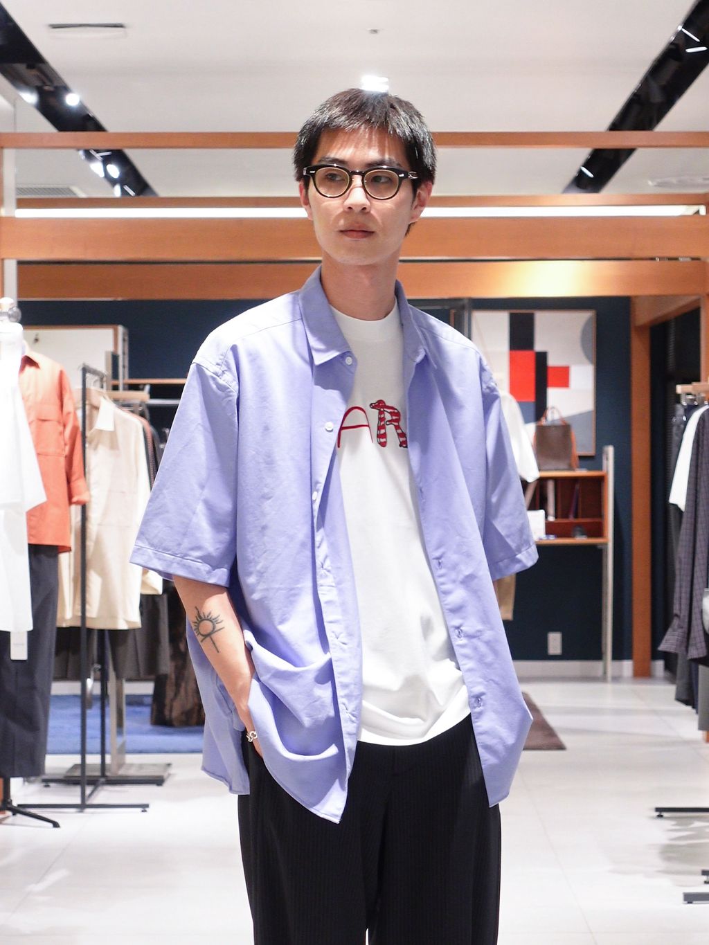 Kanemasa Phil. (カネマサ フィル) 別注 36ゲージ Ny Atmsphr S/S