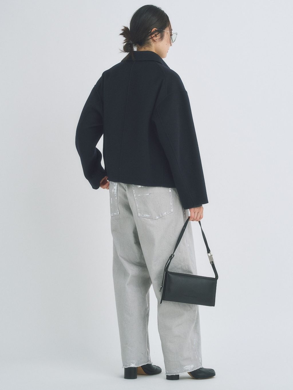 Short Per Coat / ショートピーコートのコーディネートスナップ