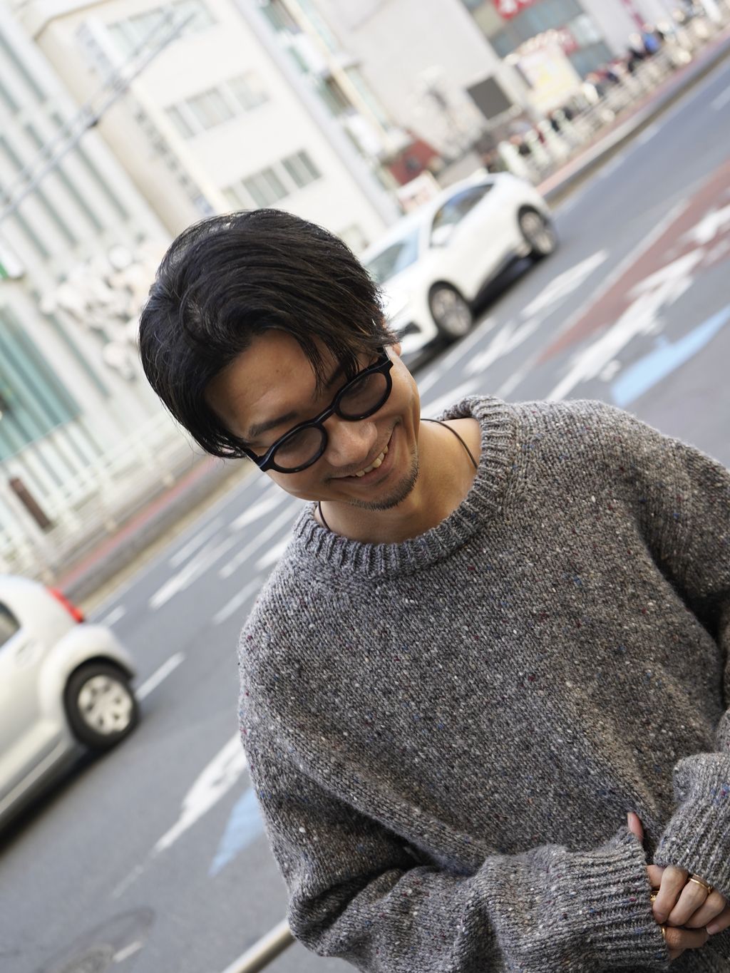 MAISON MARGIELA (メゾン マルジェラ) 3G WOOL NEP C/N ニットの