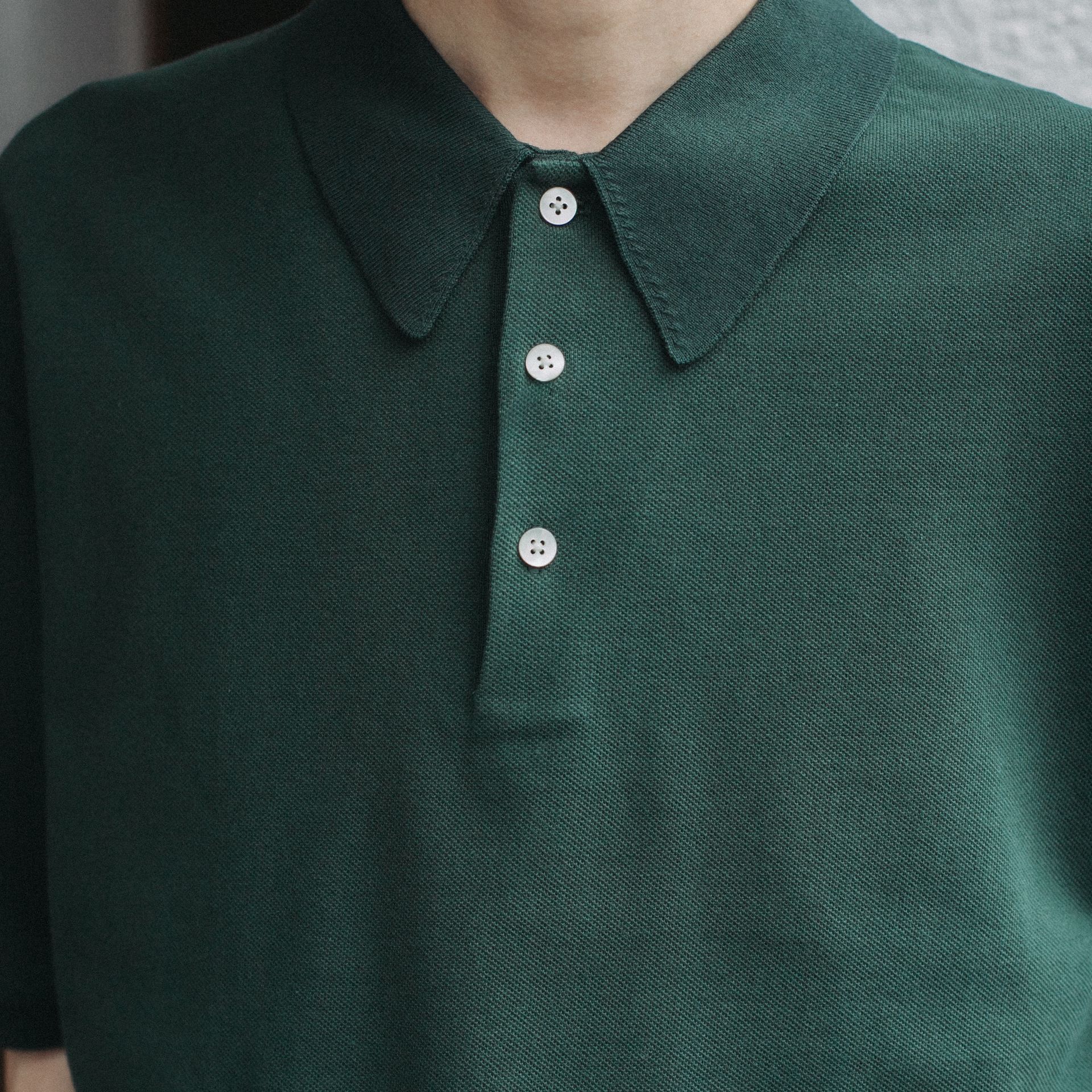 L'ECHOPPE レショップ エルイー SEED STITCH ポロシャツ 2 LE / エルイー】 SEED STITCH（ポロシャツ）｜L'ECHOPPE（レショップ