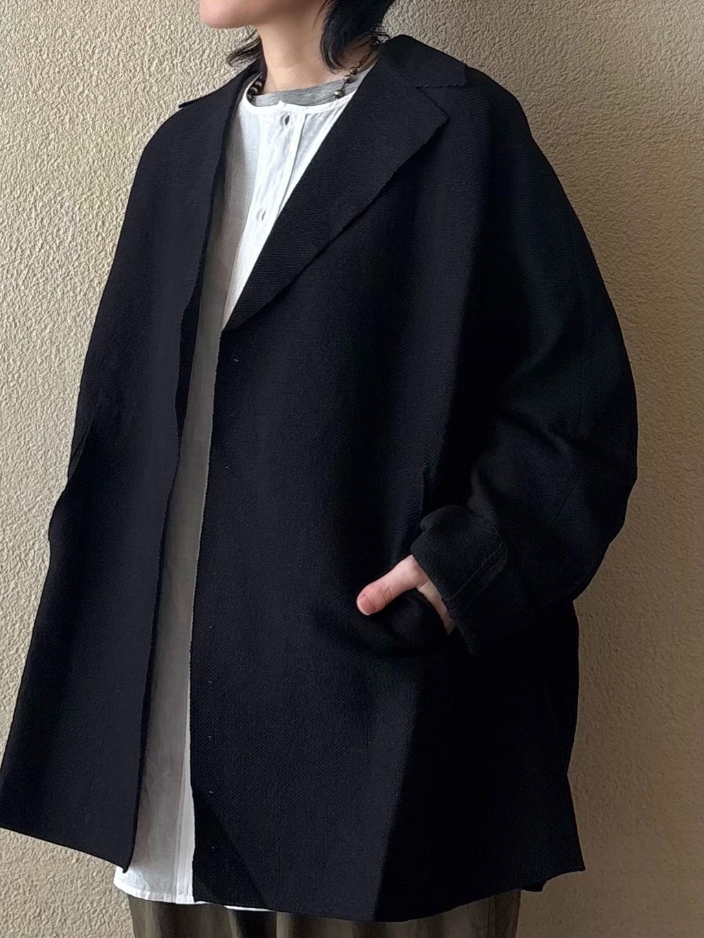 Boboutic】 LONG JACKETのコーディネートスナップ（A.I）｜journal