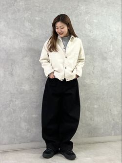 chimala】for luxe DENIM SHIRT JACKET（016）のコーディネート