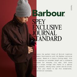 Barbour別注SPEYジャケット、いよいよ予約受付スタート！｜JOURNAL