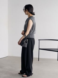2Way Knit ベストのコーディネートスナップ（shoko）｜Plage