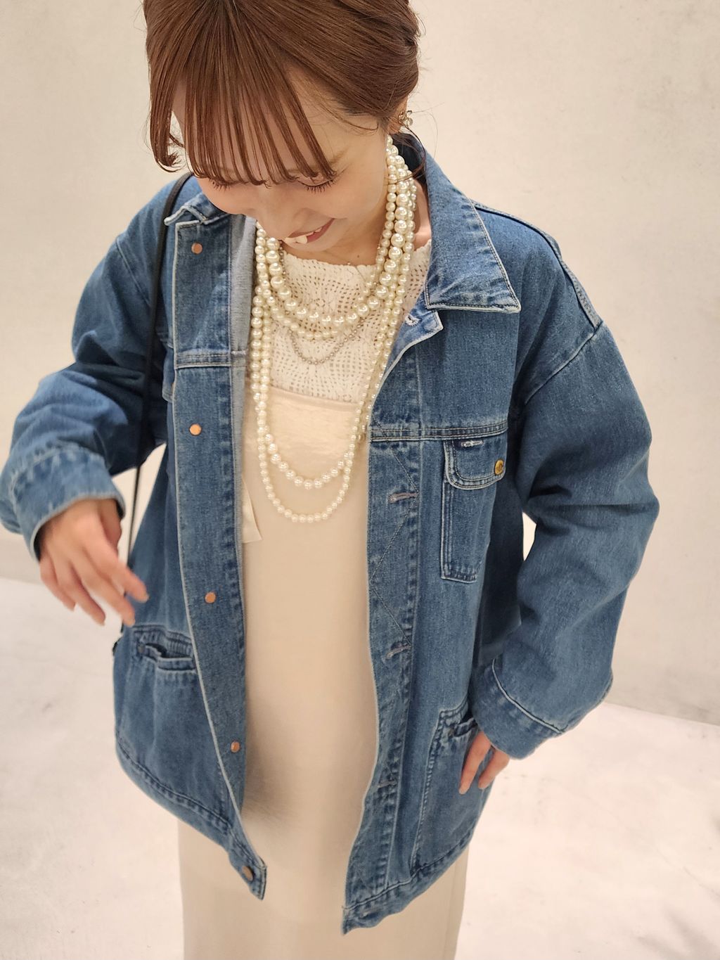 ウォッシャブル / DU JOUR / デュ ジュール RIDING JEAN JACKET 2の