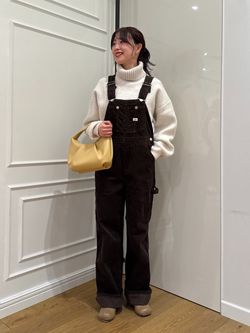 スローブ イエナ（SLOBE IENA）/LEE /リー SLOBE別注 コーデュロイオーバーオール LEE /リー SLOBE別注 コーデュロイオーバーオールのコーディネート