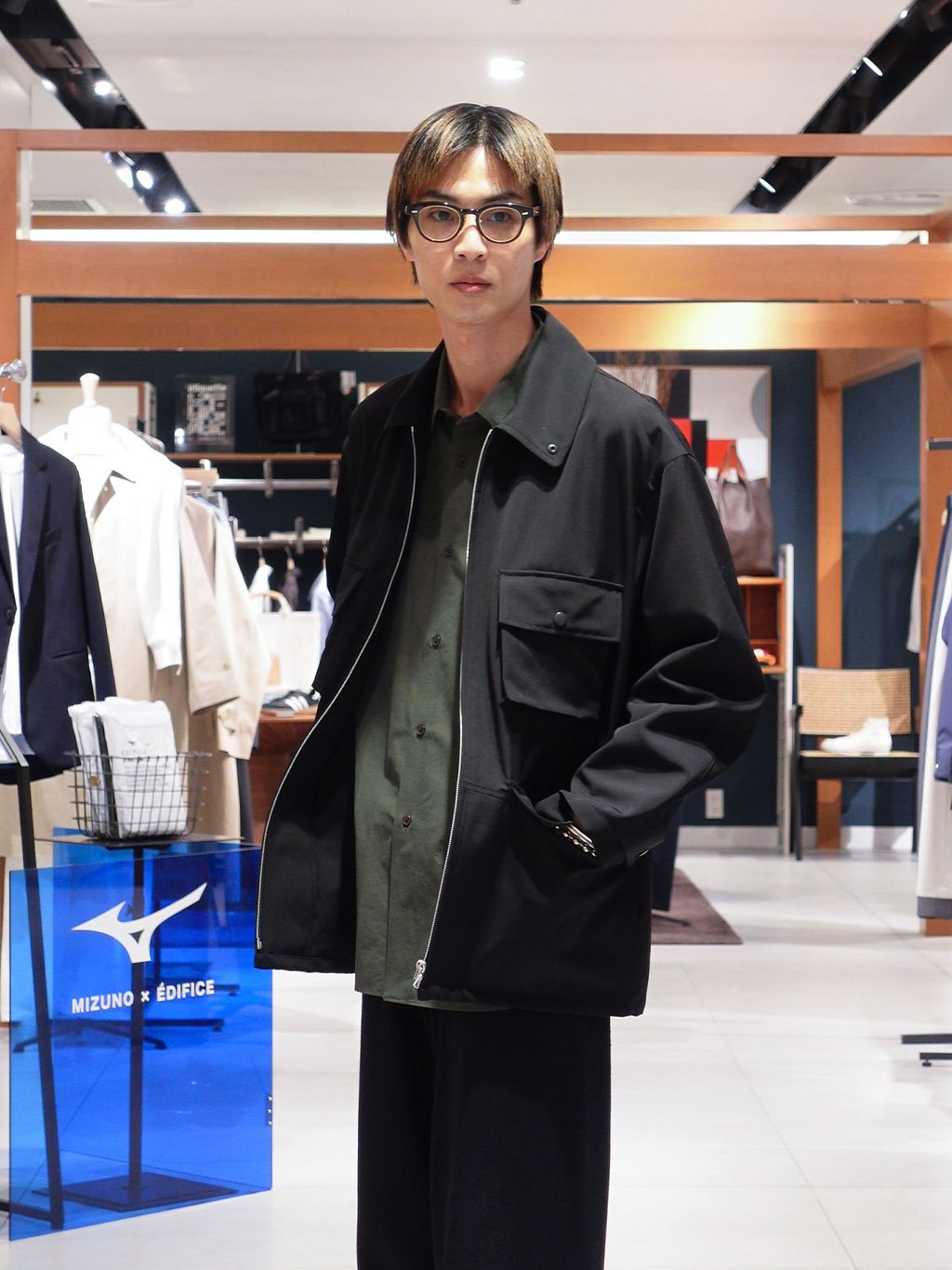 AURALEE (オーラリー) WOOL MAX CANVAS BLOUSONのコーディネート