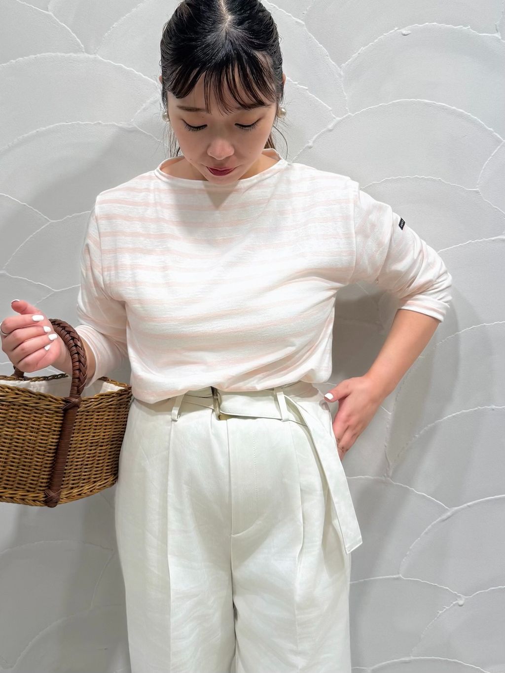SAINT JAMES/セントジェームス MORLAIX カットソーのコーディネート